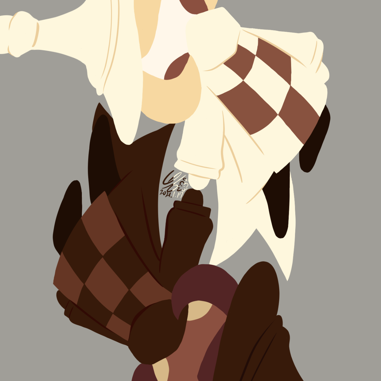 李佩芸 單色塊手機桌布設計