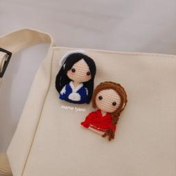 150-1 鉤織繪畫工房 壞傢伙 別針款