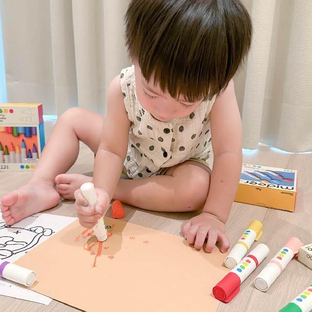 ----【詳細心得文】---- Mideer 可水洗畫筆。蠟筆。畫冊