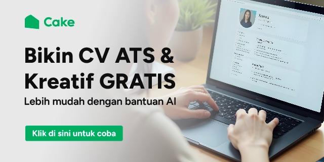 Cake Indonesia Bikin CV ATS Gratis