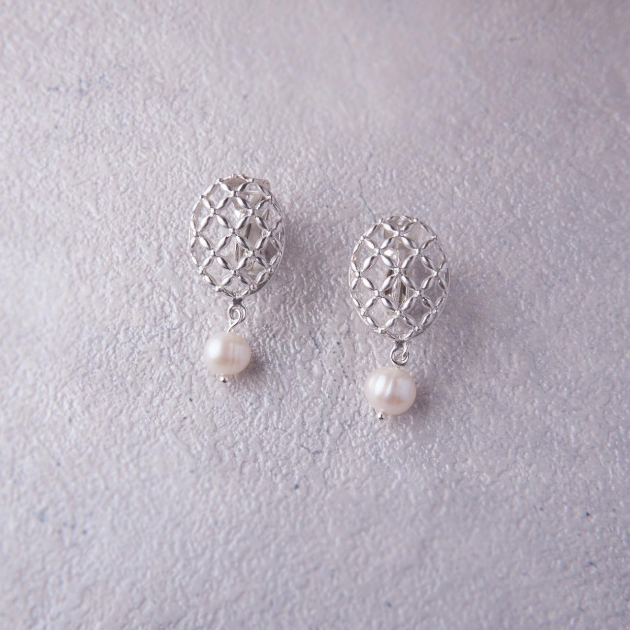 Choccy Jewelry 敲敲金工 格紋珍珠光澤