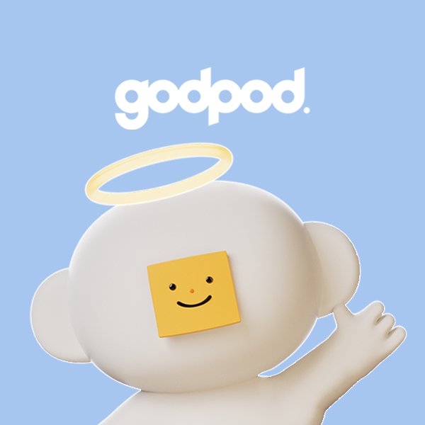 黑潮星樂園-幻奇星劇院 godpod 世界中有一棟象徵現代都市節奏的商務大樓，來自世界各地、不同文化背景的小神明共同生活。祂們像我們、活在我們的世界，擁有喜怒哀樂、工作壓力與社交日常。  面對資訊爆炸與疫情後的時代壓力，godpod 以信仰為靈感，結合療癒、生活與創新設計，讓年輕世代在故事中找到共鳴，開啟信仰的全新篇章，成為來自台灣的原創 IP。