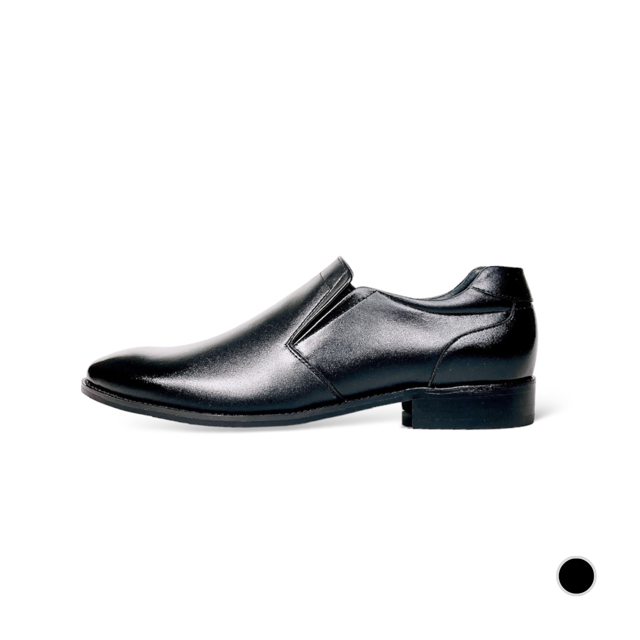 明大皮鞋｜專櫃真皮男女鞋 無綁帶經典素面皮鞋