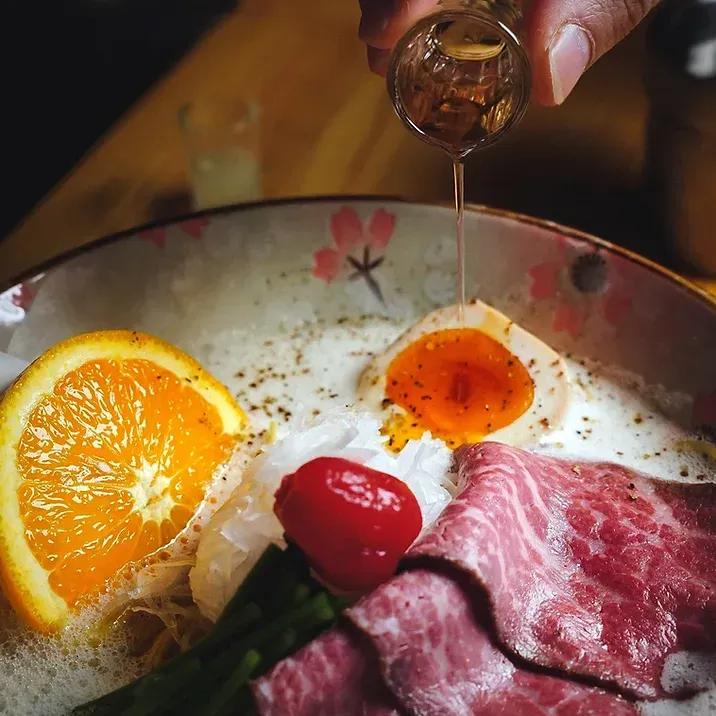 台南洛屋拉麵專賣店 泡系牛骨拉麵  鴨清湯拉麵