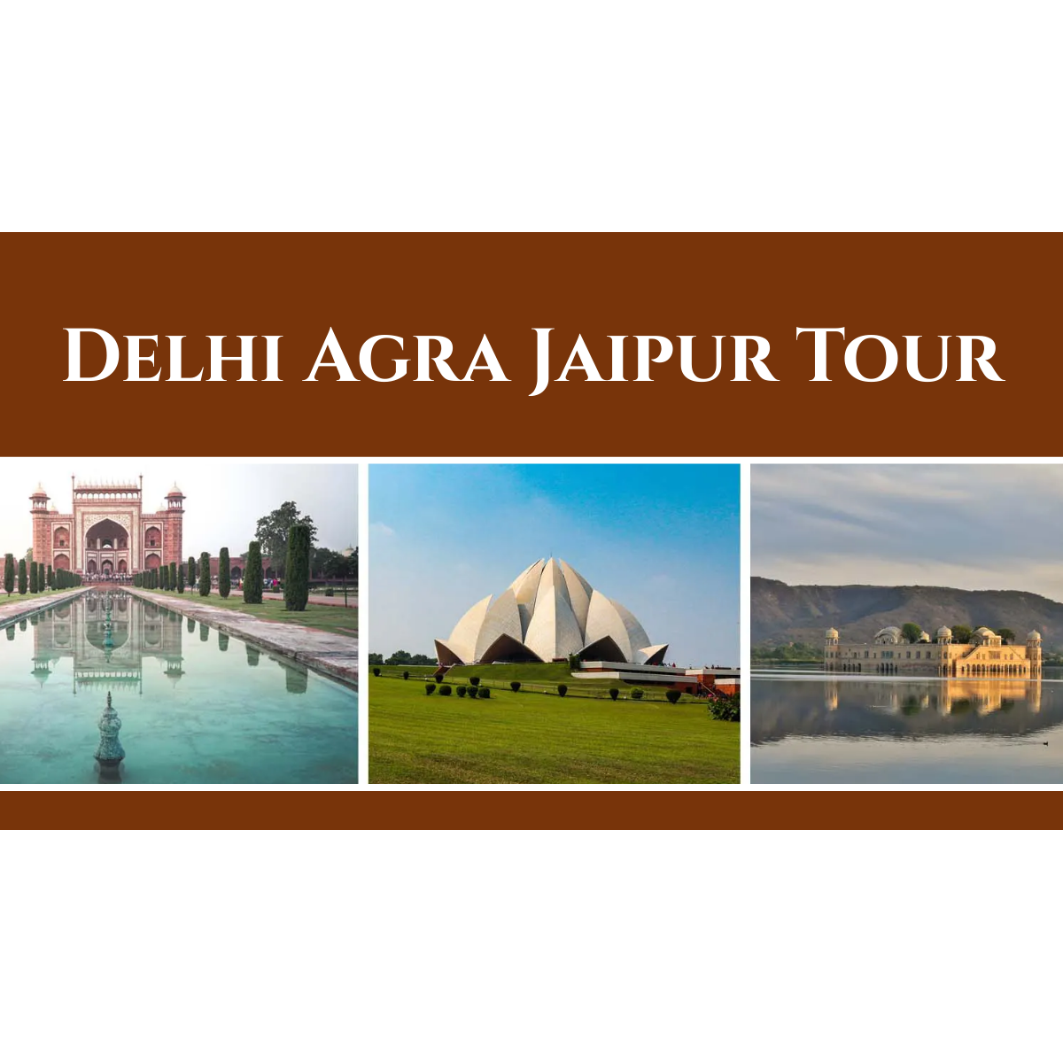 How to plan a trip to Delhi, Agra and Jaipur Tour in India?