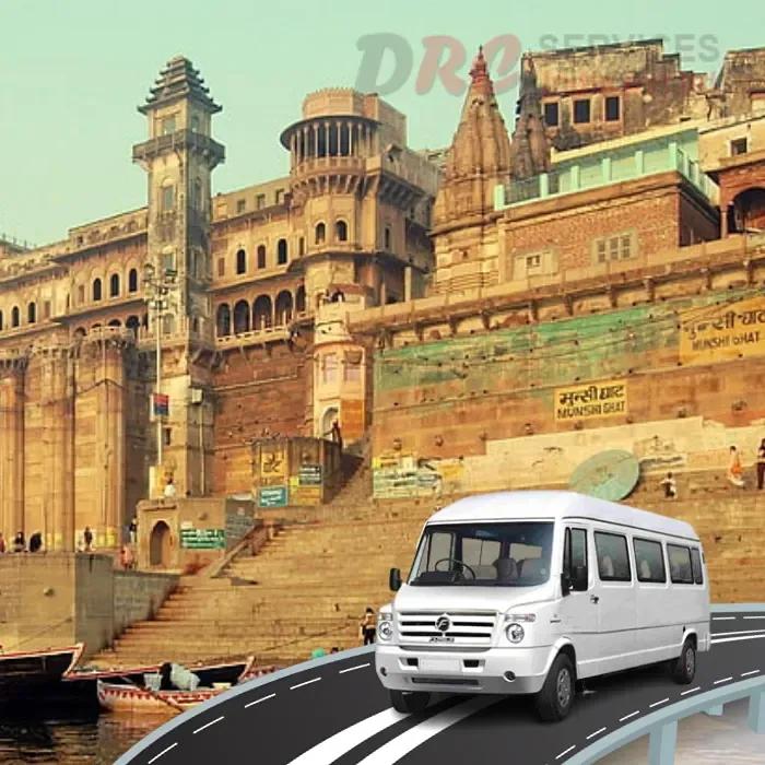 Tempo Traveller Hire in Varanasi – Spiritual Journeys Made Easy