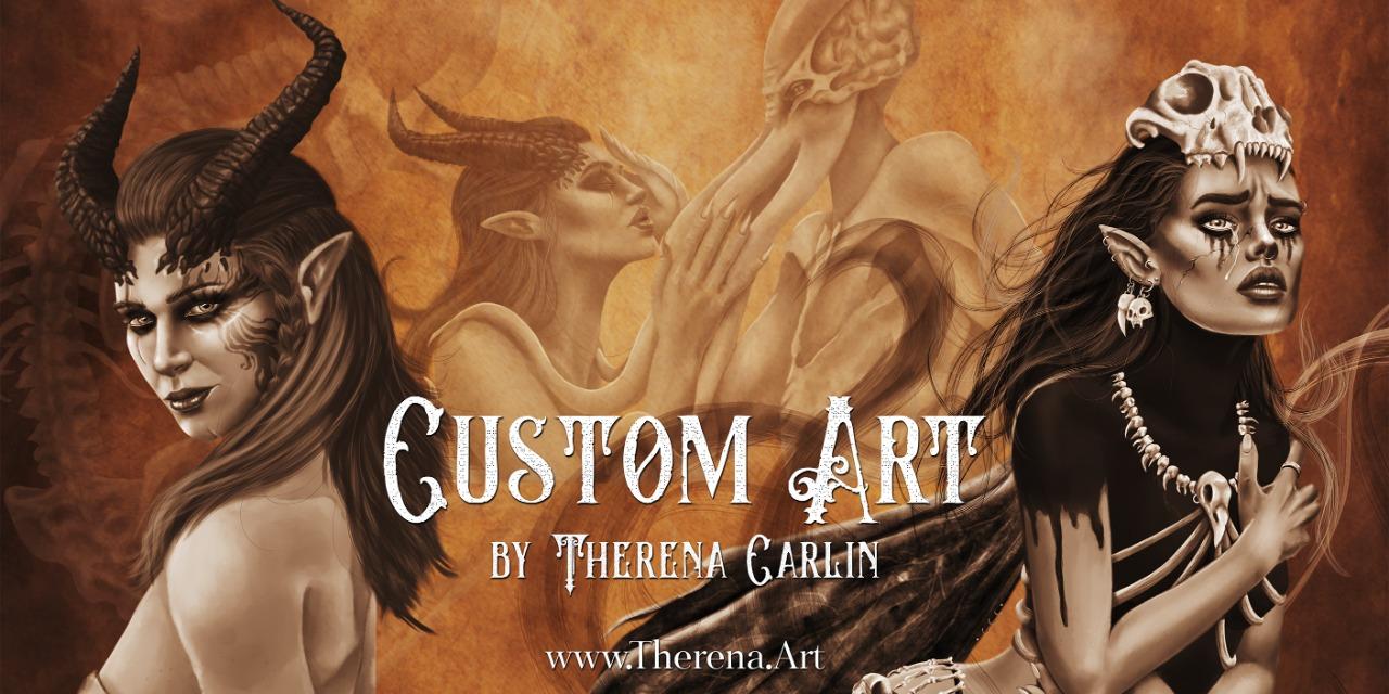 Therena Commission Custom Art