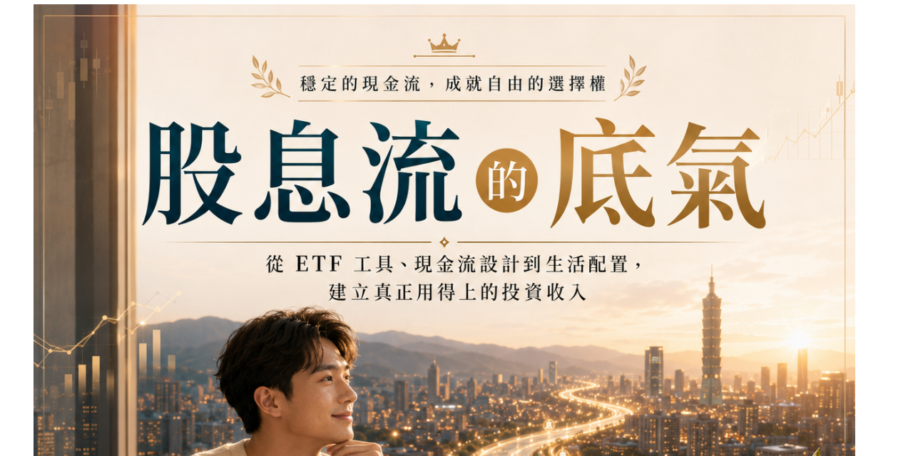 現金流投資筆記①｜股息流的底氣。資產變多了，為什麼還是不敢停下來？