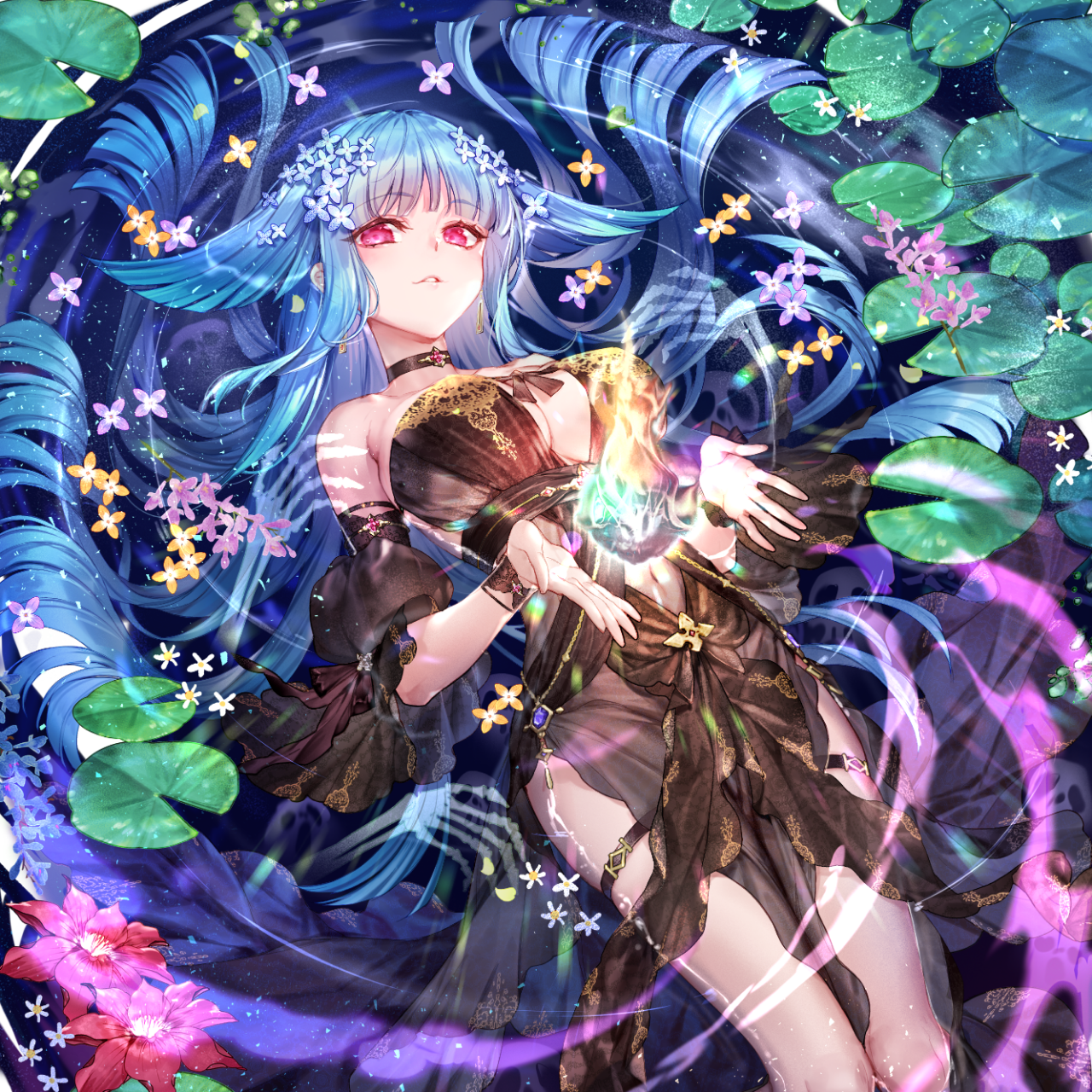 阿蟬蟬SEMI 《問答RPG 魔法使與黑貓維茲》隨靈魂之河漂流 珂珂