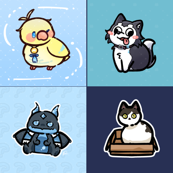 Q版動物繪圖