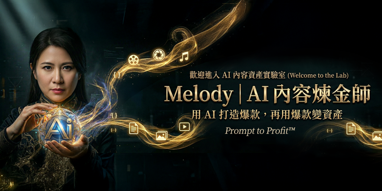 Melody│AI內容煉金師