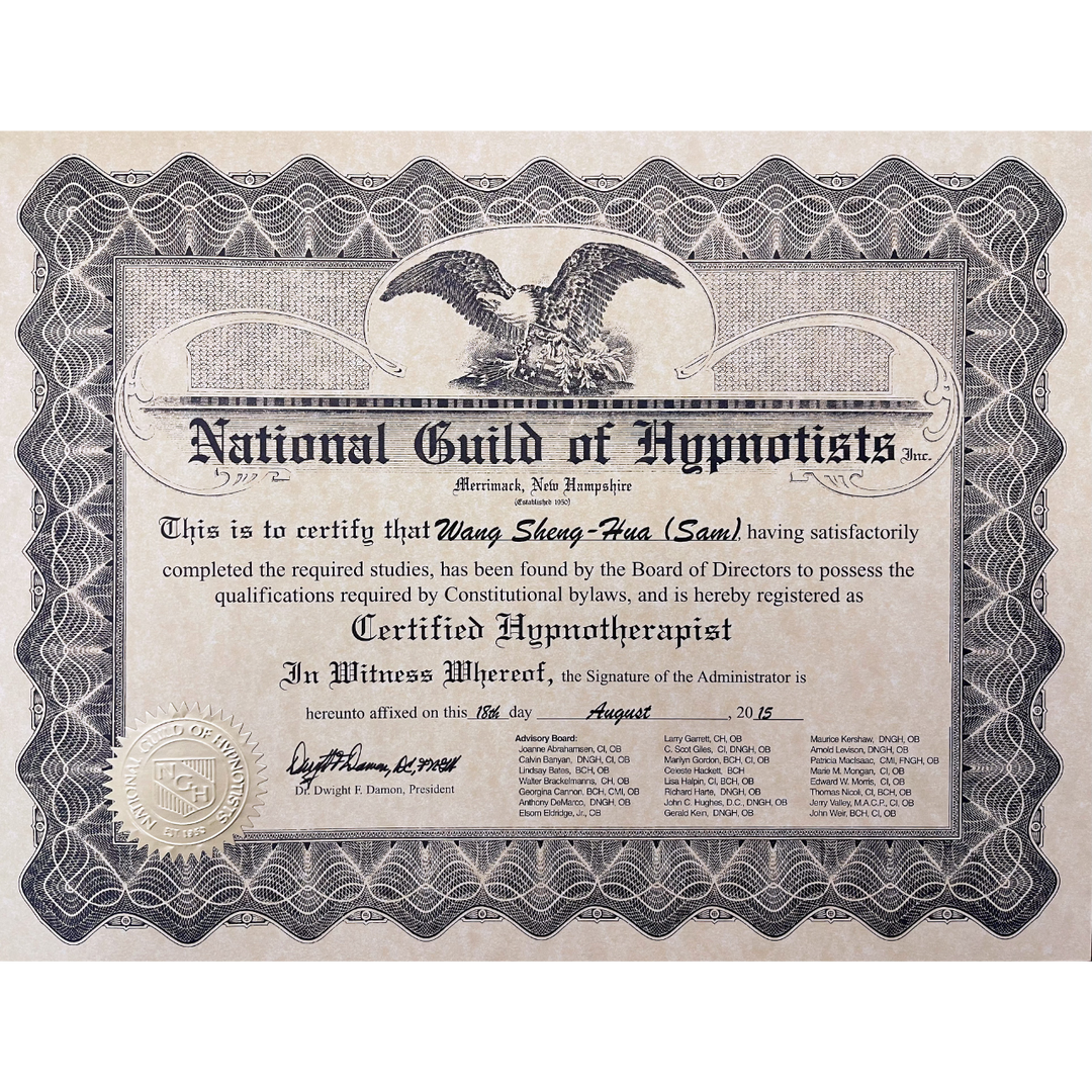 NGH催眠師 2015 hypnotherapist