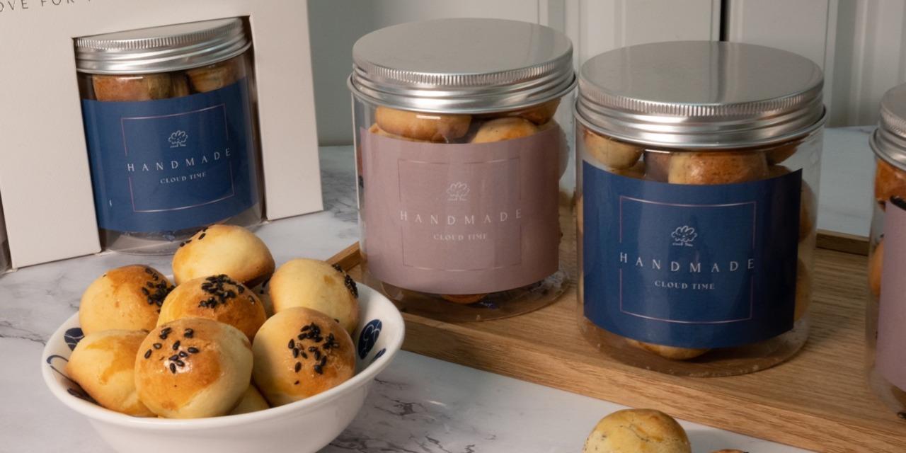 雲朵時光手作甜點工坊 一口酥 紅豆酥 中式甜點