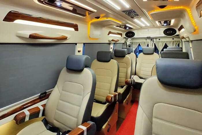 Luxury Tempo Traveller on Rent in Gurgaon