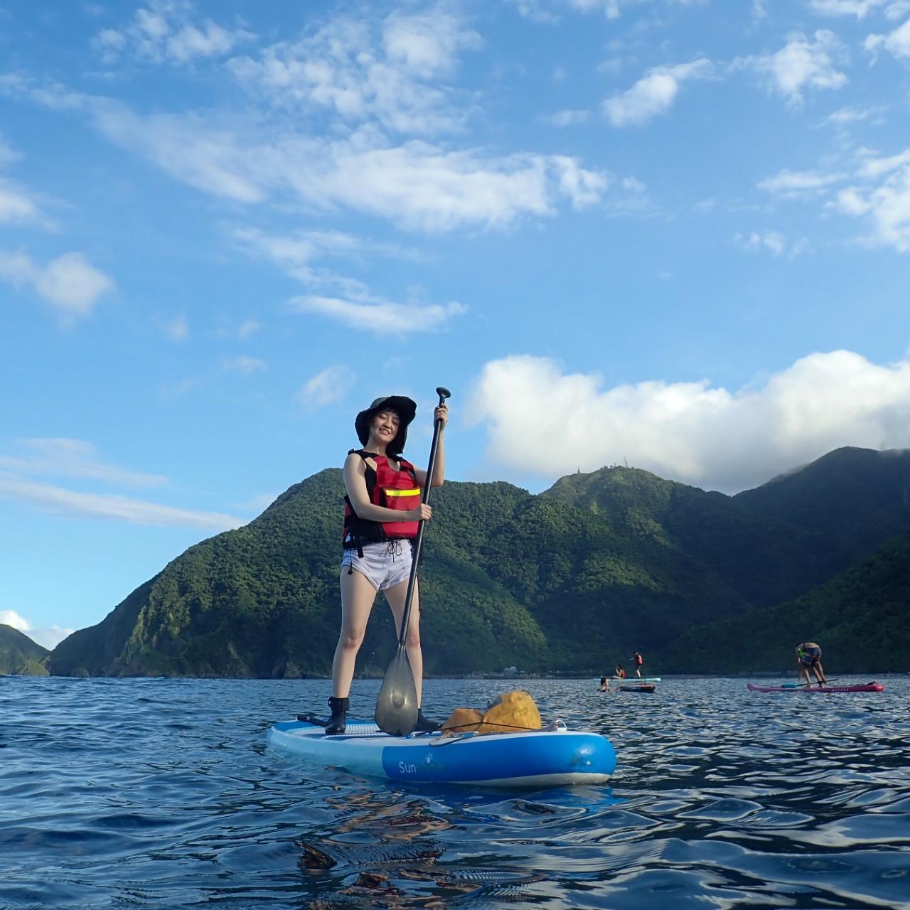 東澳涅普頓 獨木舟SUP 東澳灣內SUP