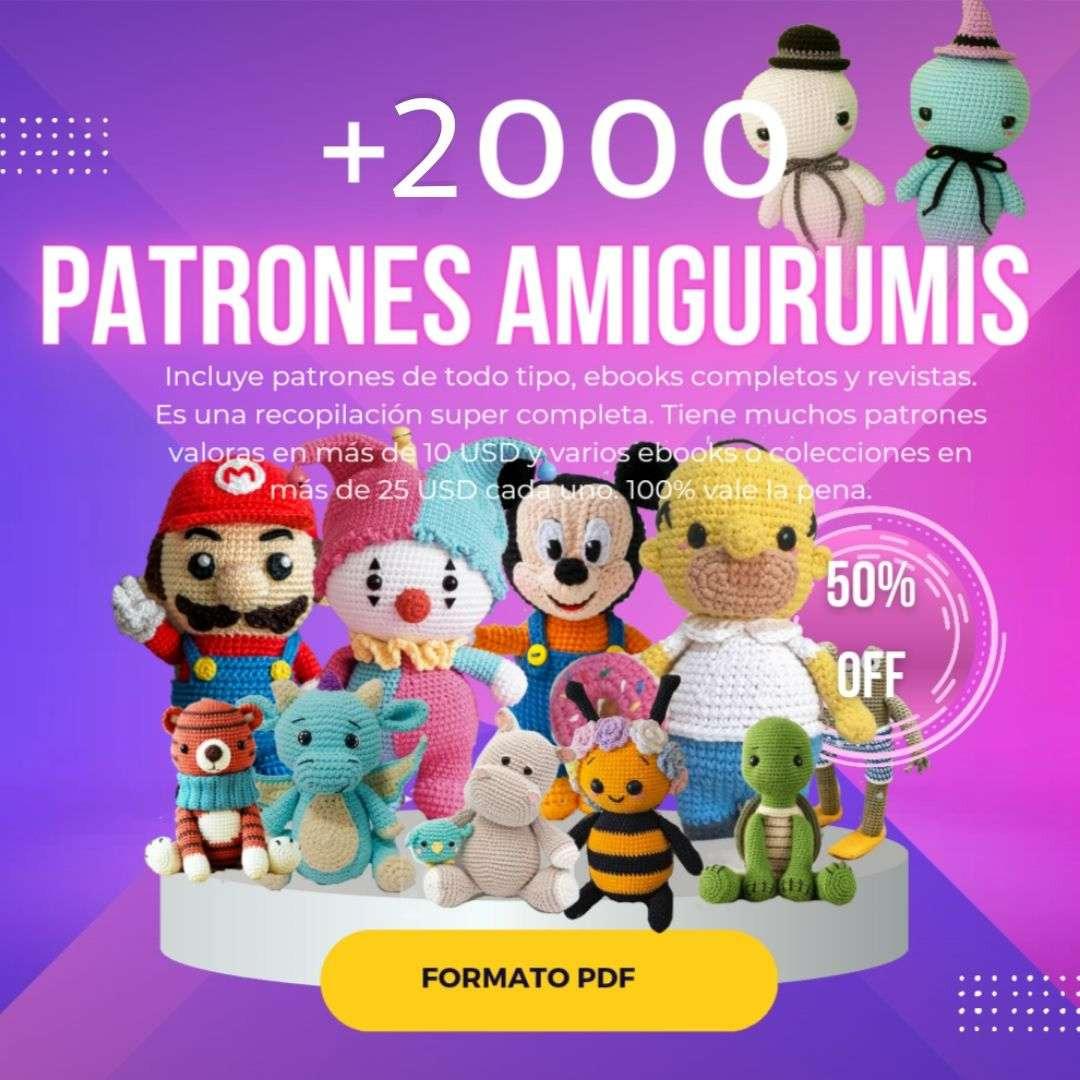 +2000 Patrones Amigurumis