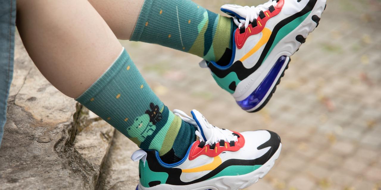 小黃間 小創襪｜3D科技襪【一起看流星】