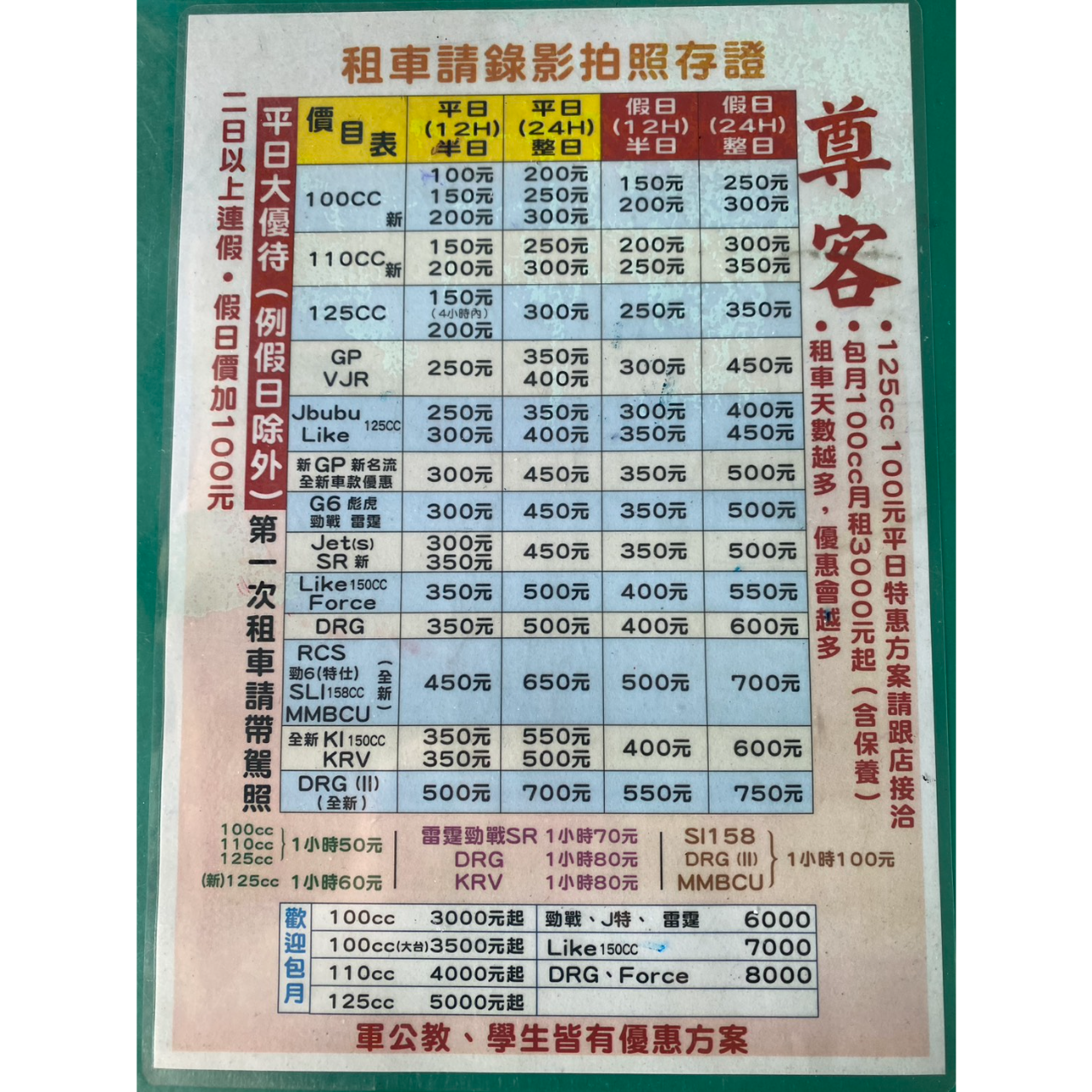 市區代步，首選尊客租車