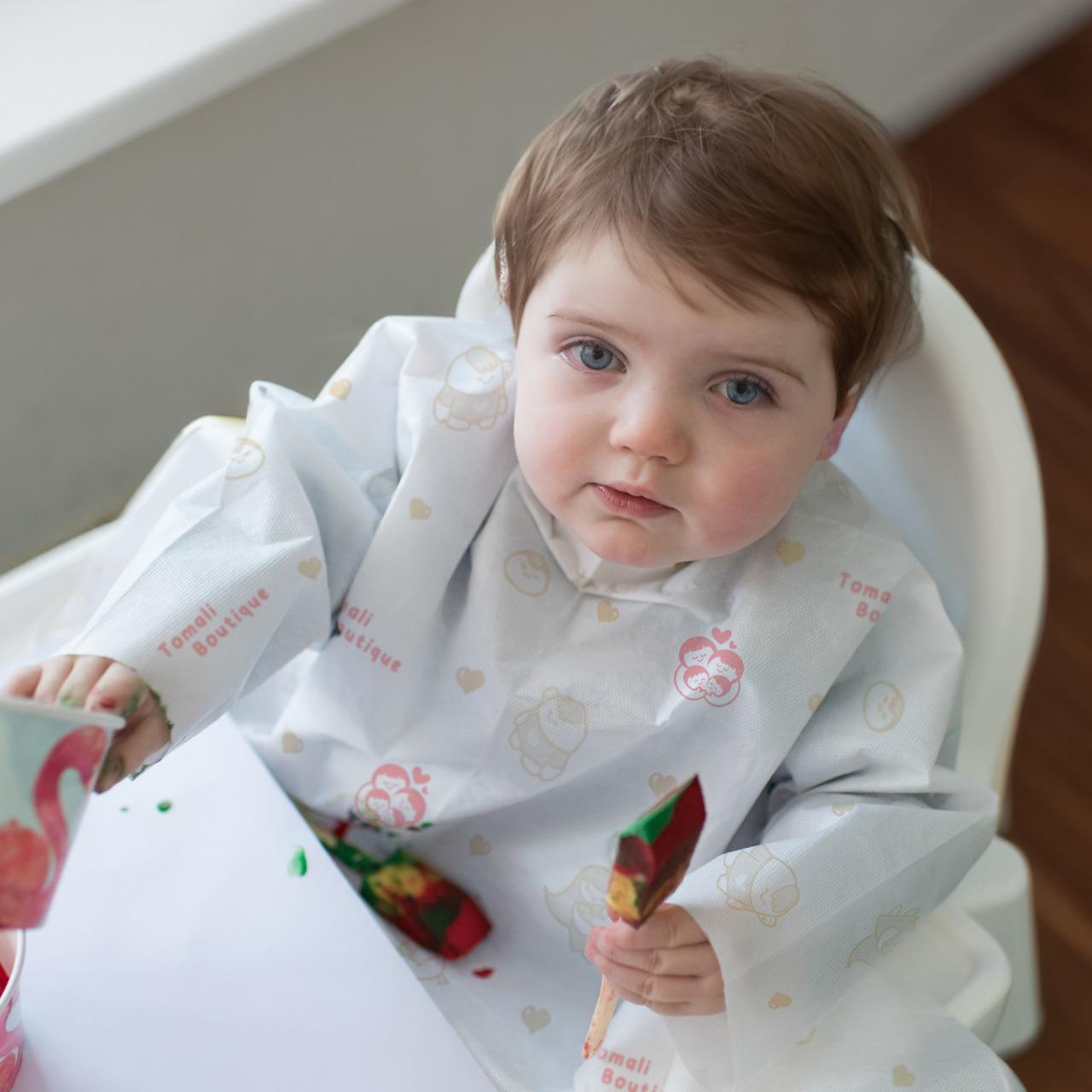 Tomali Boutique 朶玫黎 寶貝吃飯救星😋｜
朶玫黎拋棄式圍兜