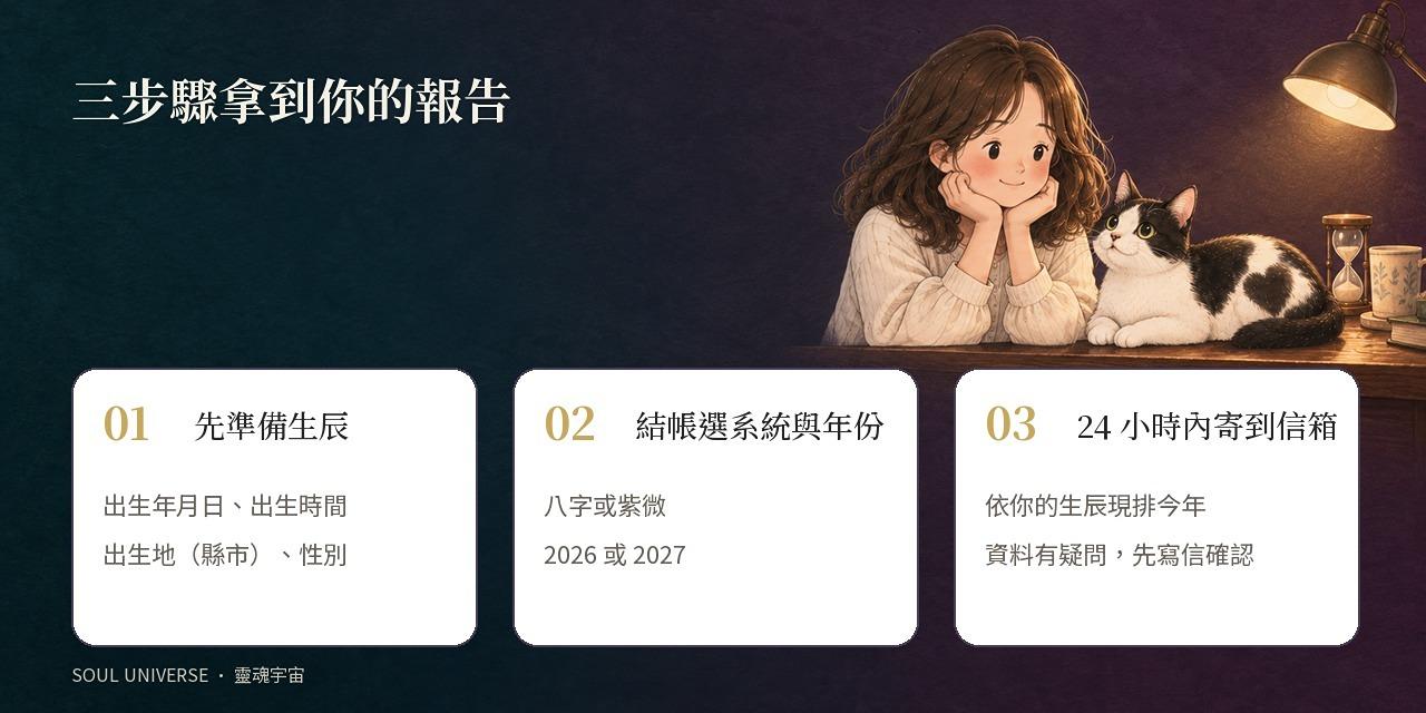 Soul Report 年度流年報告｜八字或紫微二選一，把今年翻成看得懂的話