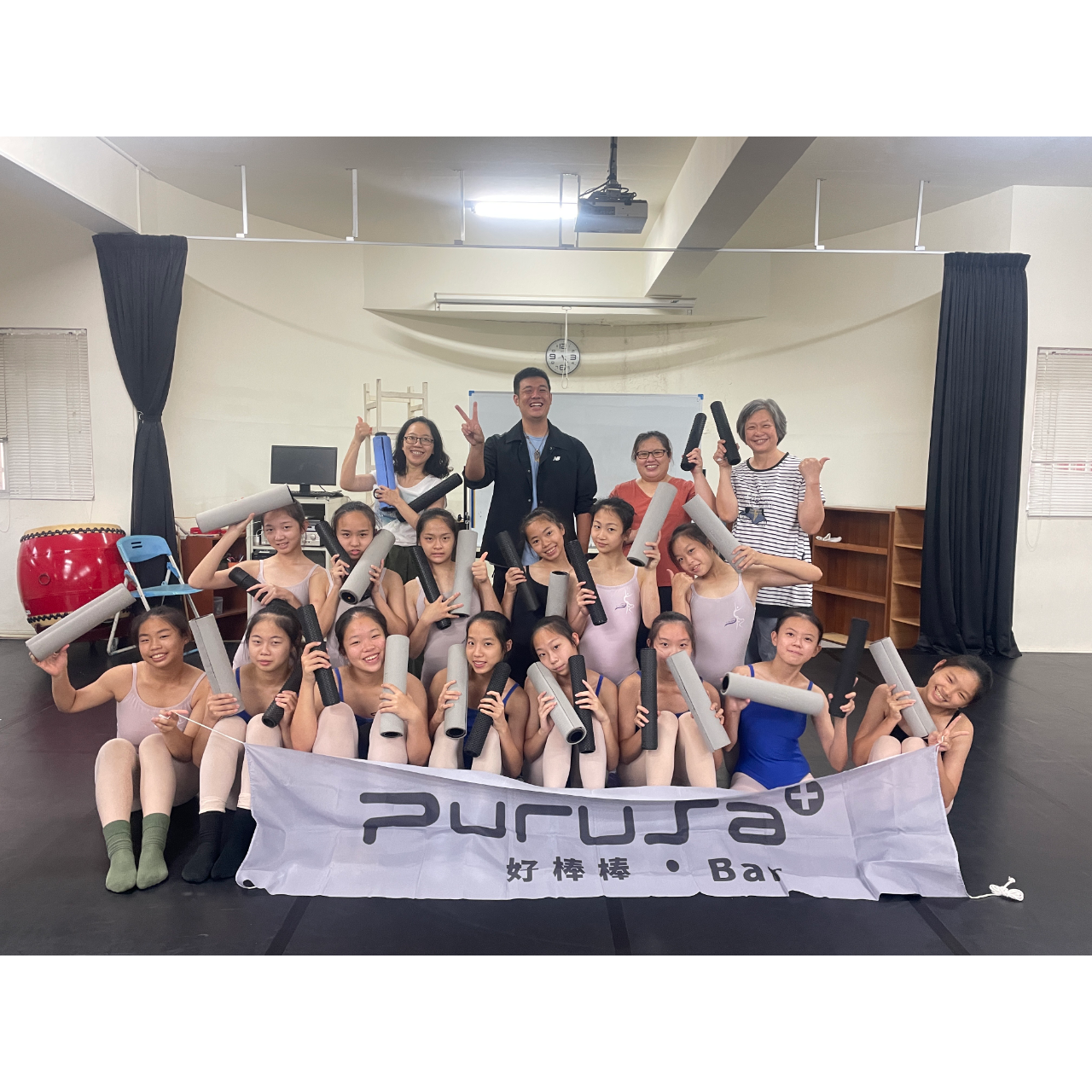 筋膜放鬆,滾筒按摩,永仁高中舞蹈班