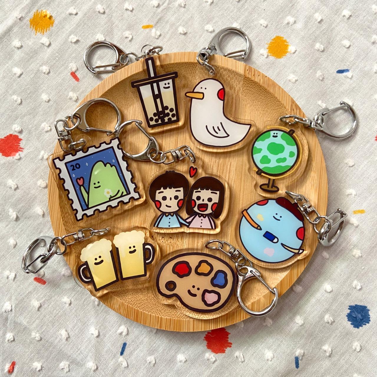 CHIH HSIN 小寧 壓克力吊飾