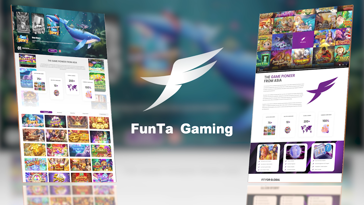 FunTa Gaming New Website