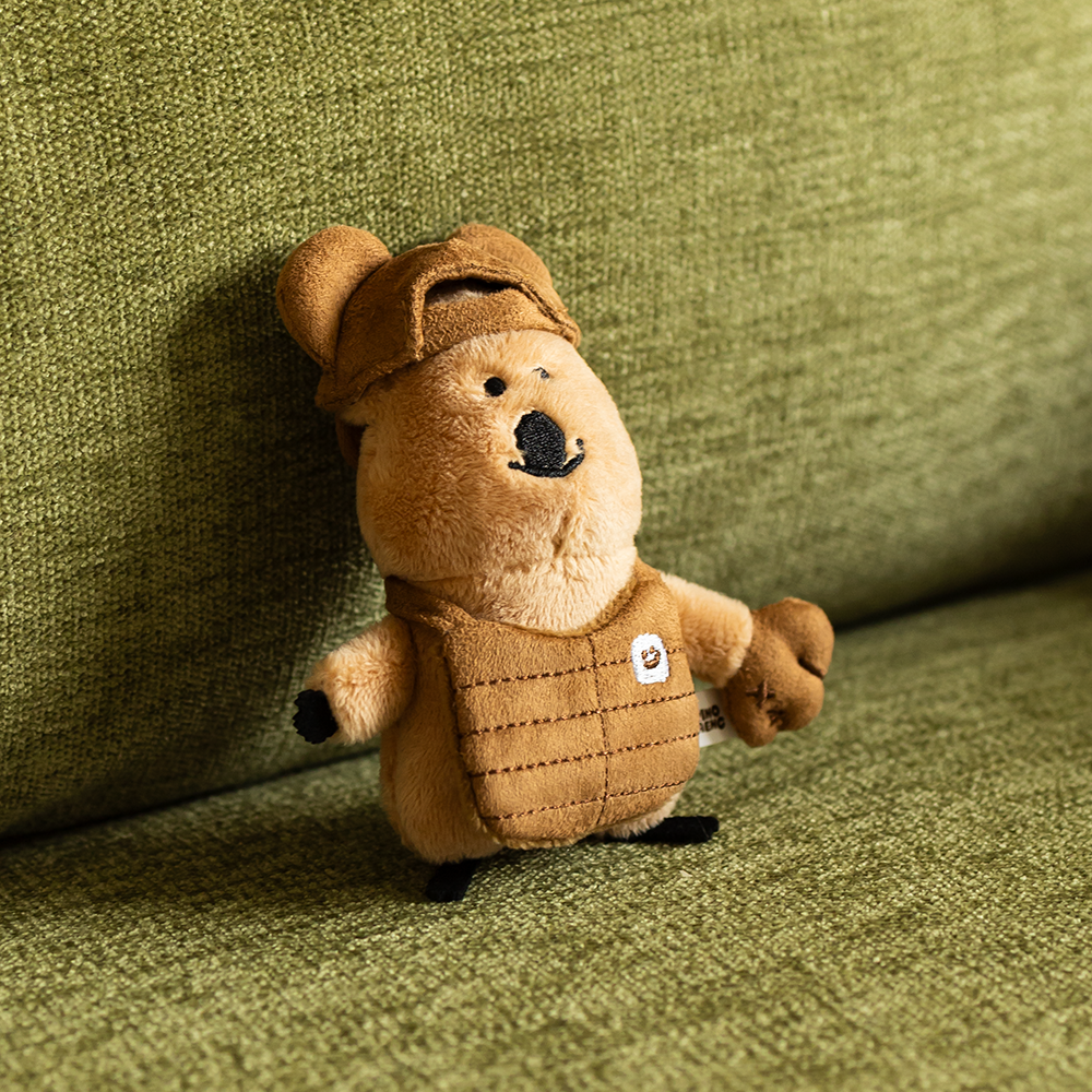 ⁺◟ 歡迎成為小Light打 ⁺◟♡ Quokka Home Run Flatfur Keyring 鑰匙圈