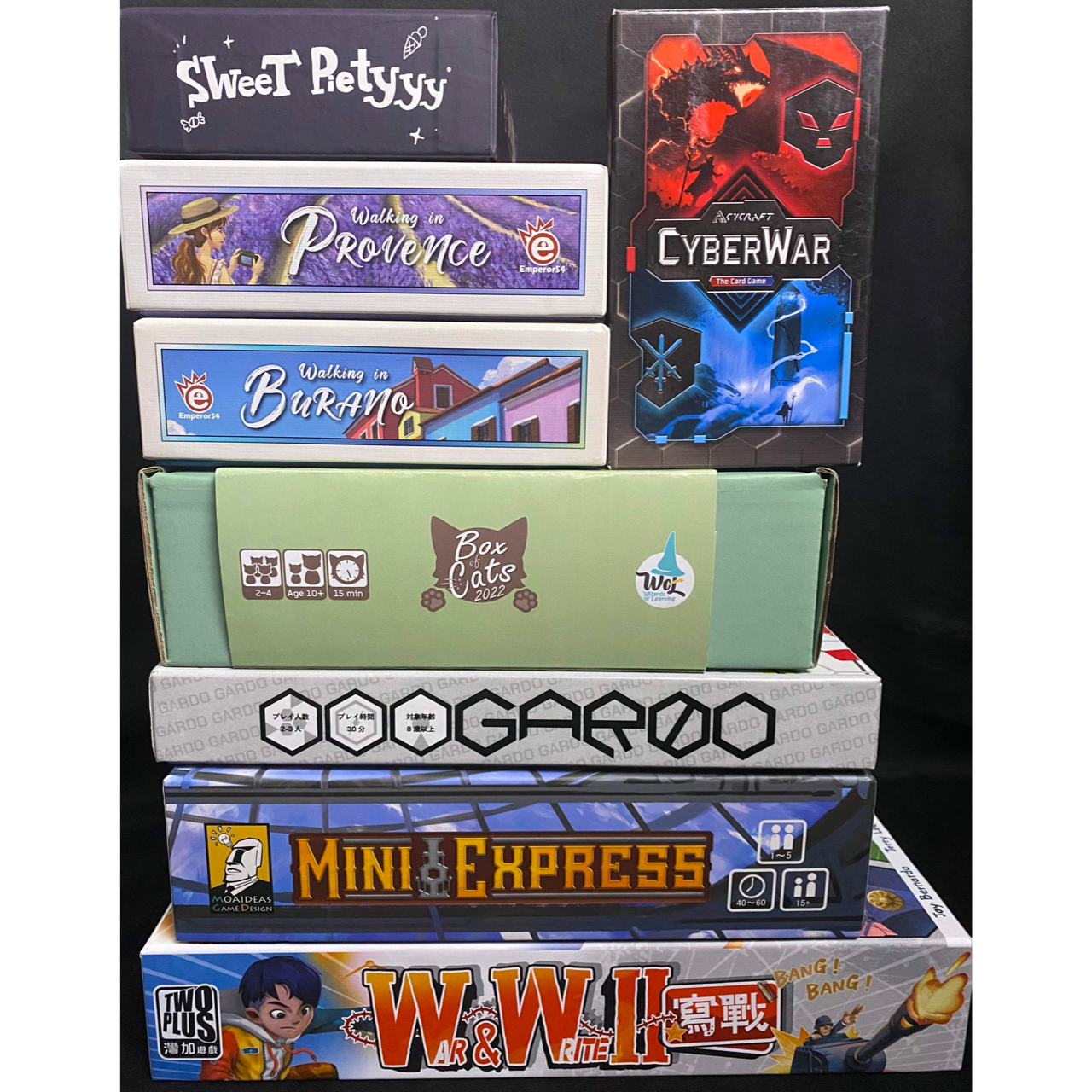 cardboard east, asian board games, copyediting, proofreading