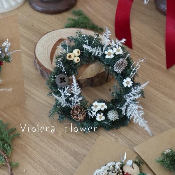 𝙑𝙄𝙊𝙇𝙀𝙍𝘼 𝙁𝙇𝙊𝙒𝙀𝙍 E款 ღ 聖誕小花圈(永生)