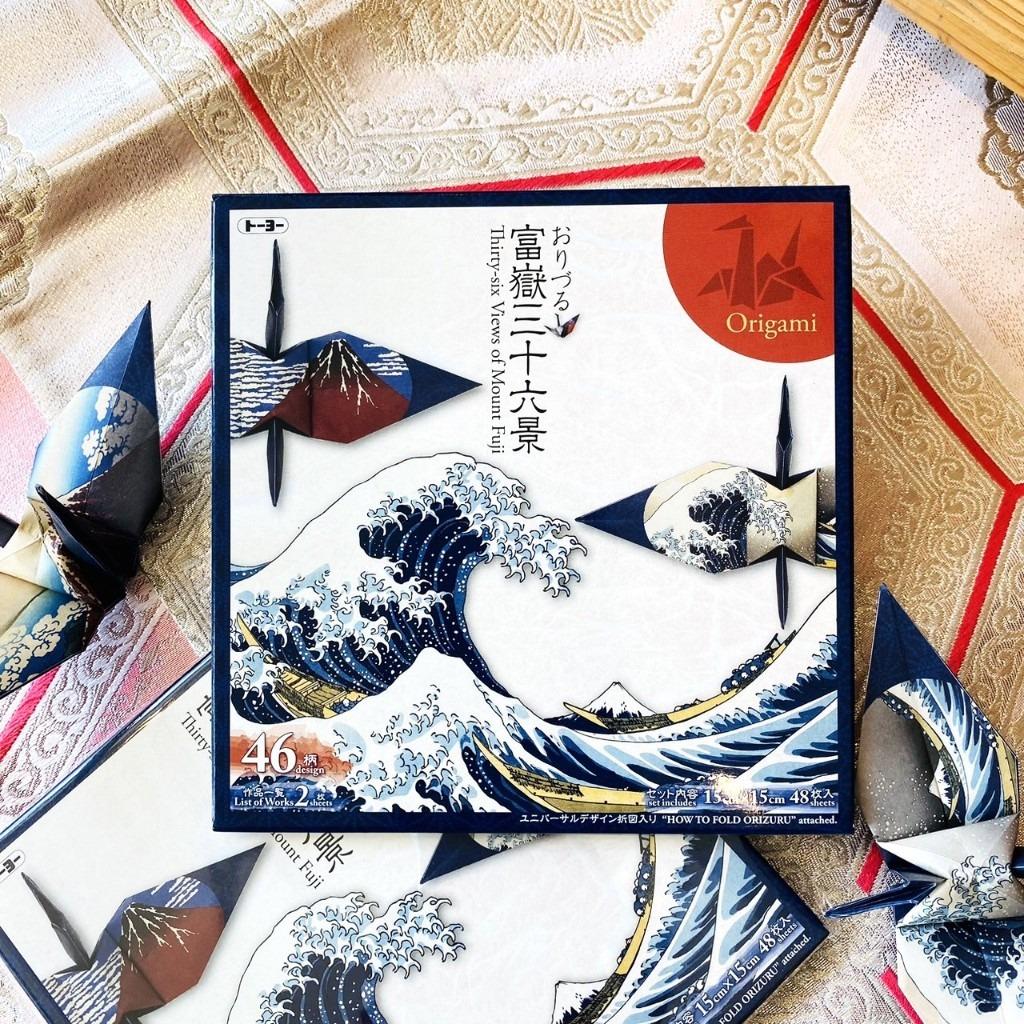 城南舊肆 富嶽三十六景｜紙鶴千代紙