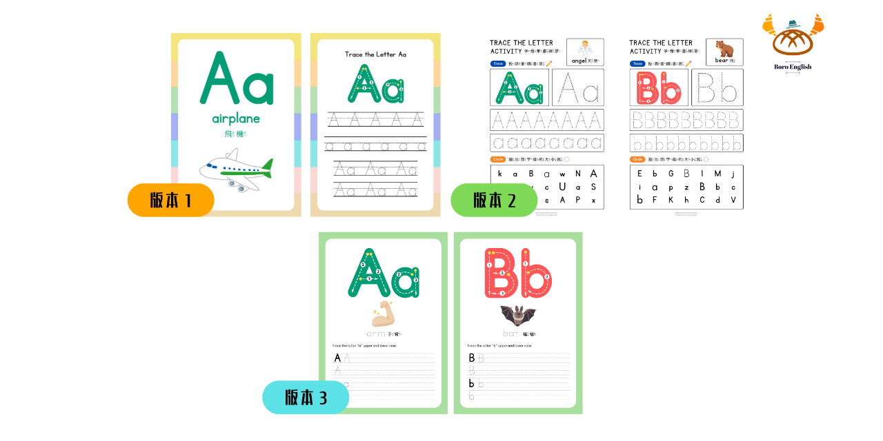Alphabet Flashcard  A-Z 字母閃卡