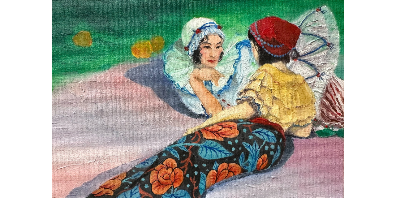 遠眺工作室 Overlook Studio 2024, 油畫