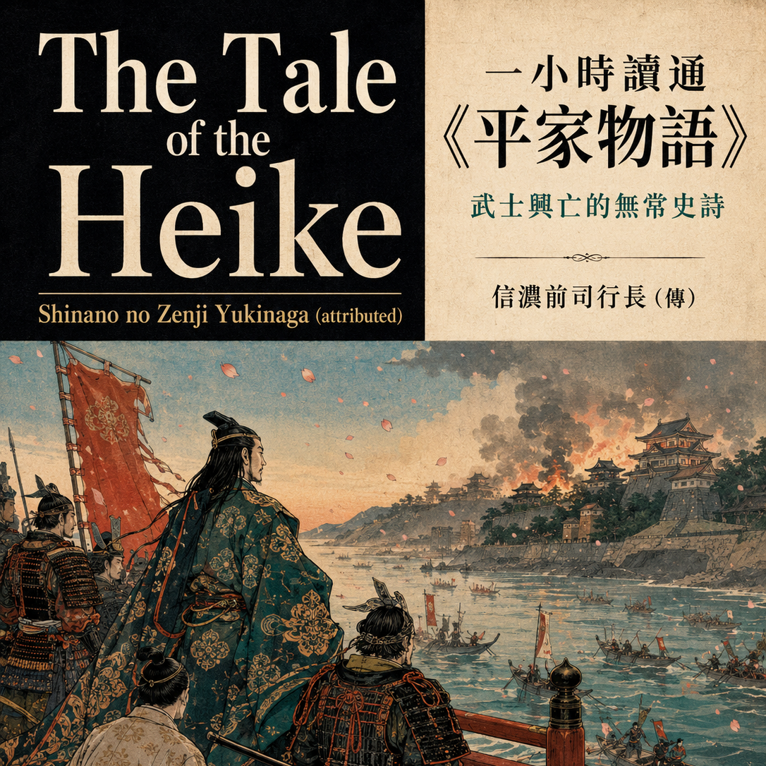 一小時讀通《平家物語》：武士興亡的無常史詩

