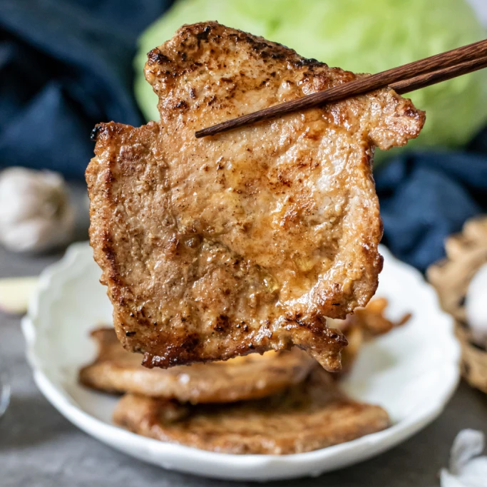 超好吃蒜香肉排