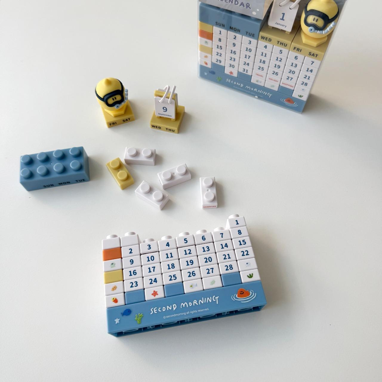 ⁺◟ 歡迎成為小Light打 ⁺◟♡² Second Morning🍋潛水檸檬Perpetual Calendar (萬年曆)