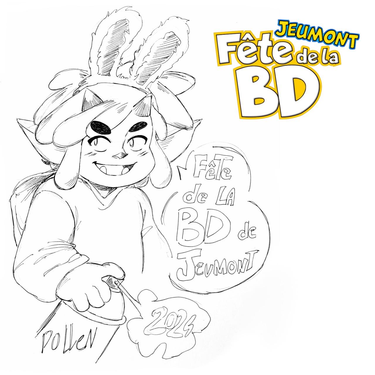 tastethepollen Dédicace au Festival de la BD de Jeumont