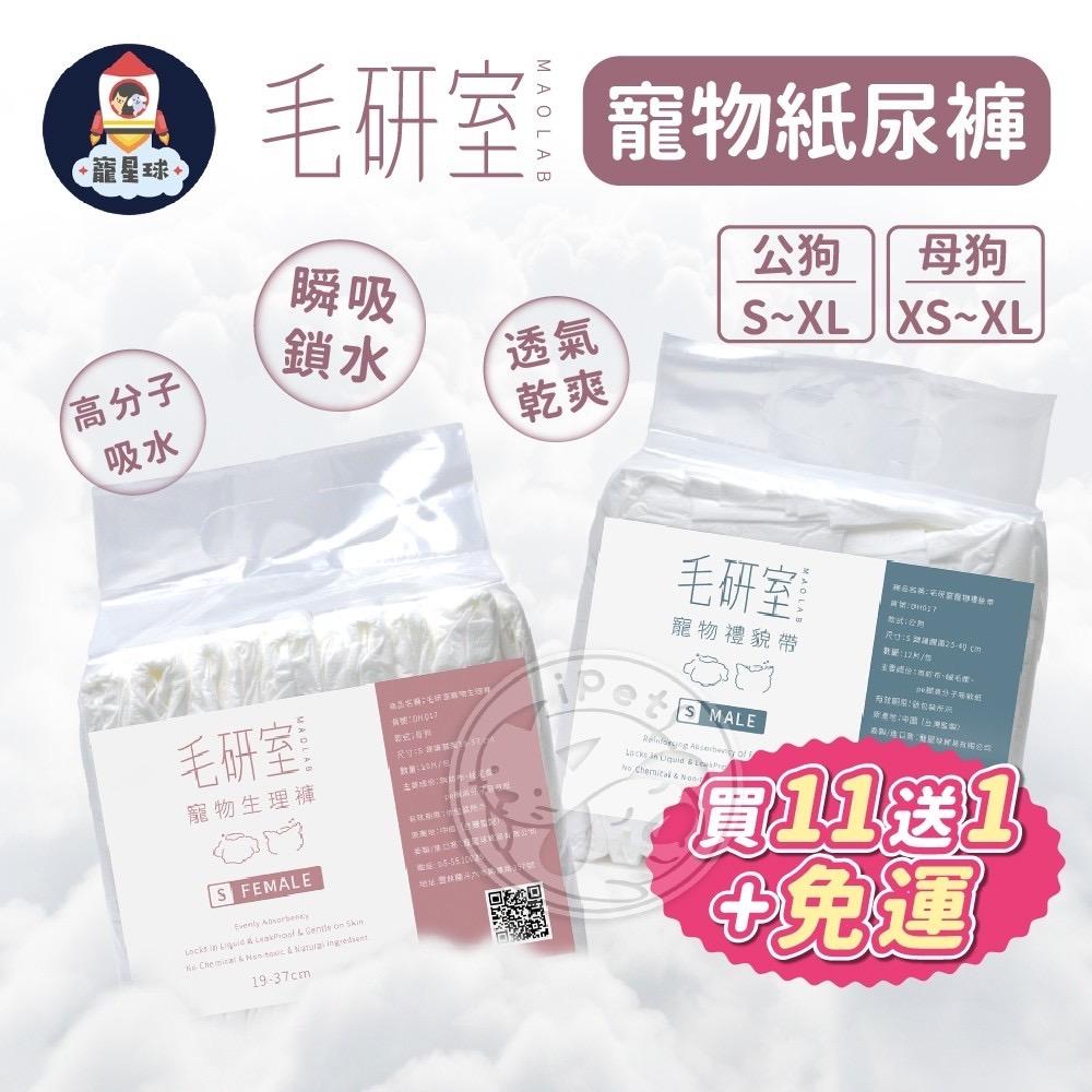 Bigorange 狗奴們注意，超狂免運優惠來了！毛研室寵物生理褲，透氣乾爽不悶熱。超高消耗品直接整箱買最划算，「買 11 包直接多送 1 包」，快揪狗友一起下單！