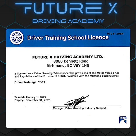 Future X Driving Academy