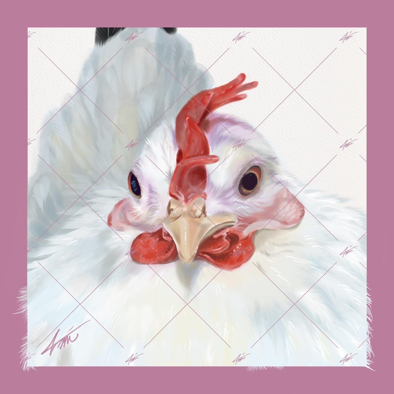 戴圍兜兜的貓 מּ ≋𝒞𝓵𝓪𝓾𝓭𝓲𝓪 𝓛𝓲𝓷 ৲ 4𝓶𝓾 ≋ 2048x2048，300dpi，RGB