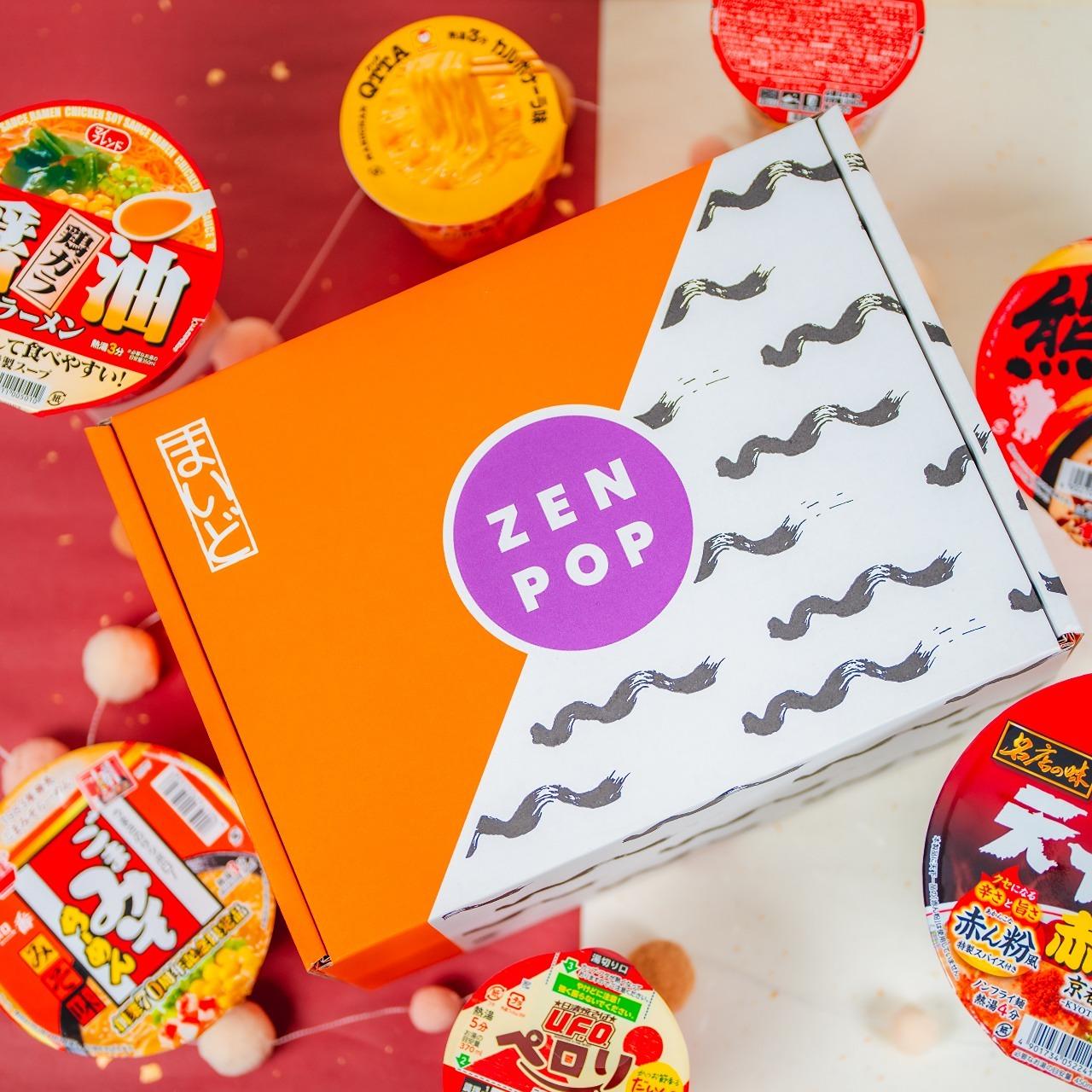 ZenPop日本 日本杯麵盒