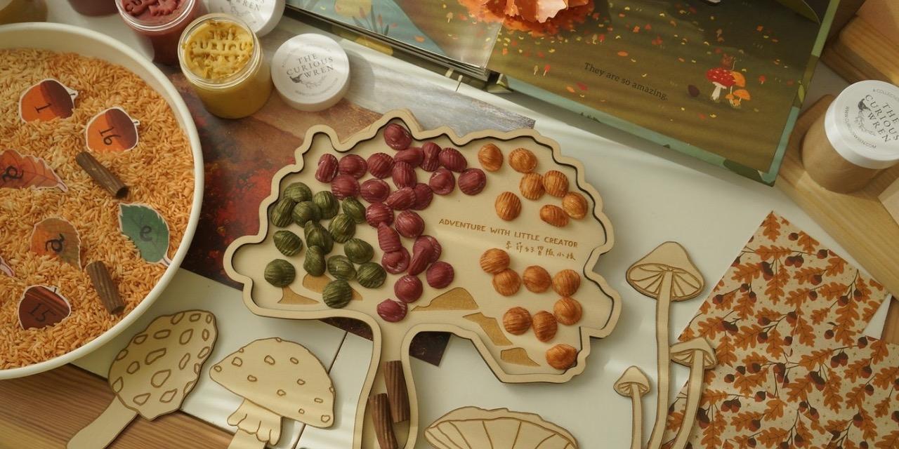 abadhousekeeper 感官遊具｜季節的冒險小孩 秋日感官材料盒～10/31