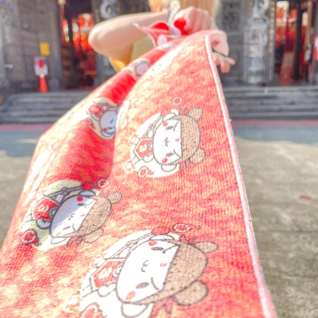 雞童可愛宮 【三太子混天綾巾】