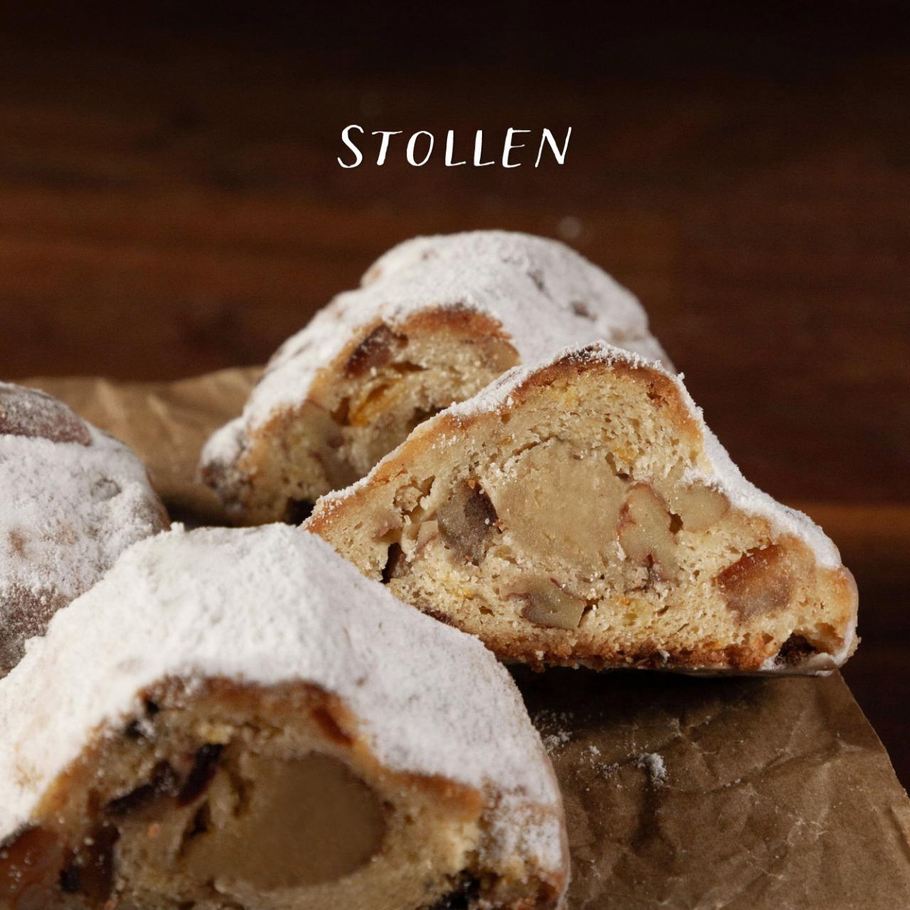 深夜裡的法國手工甜點 史多倫聖誕麵包