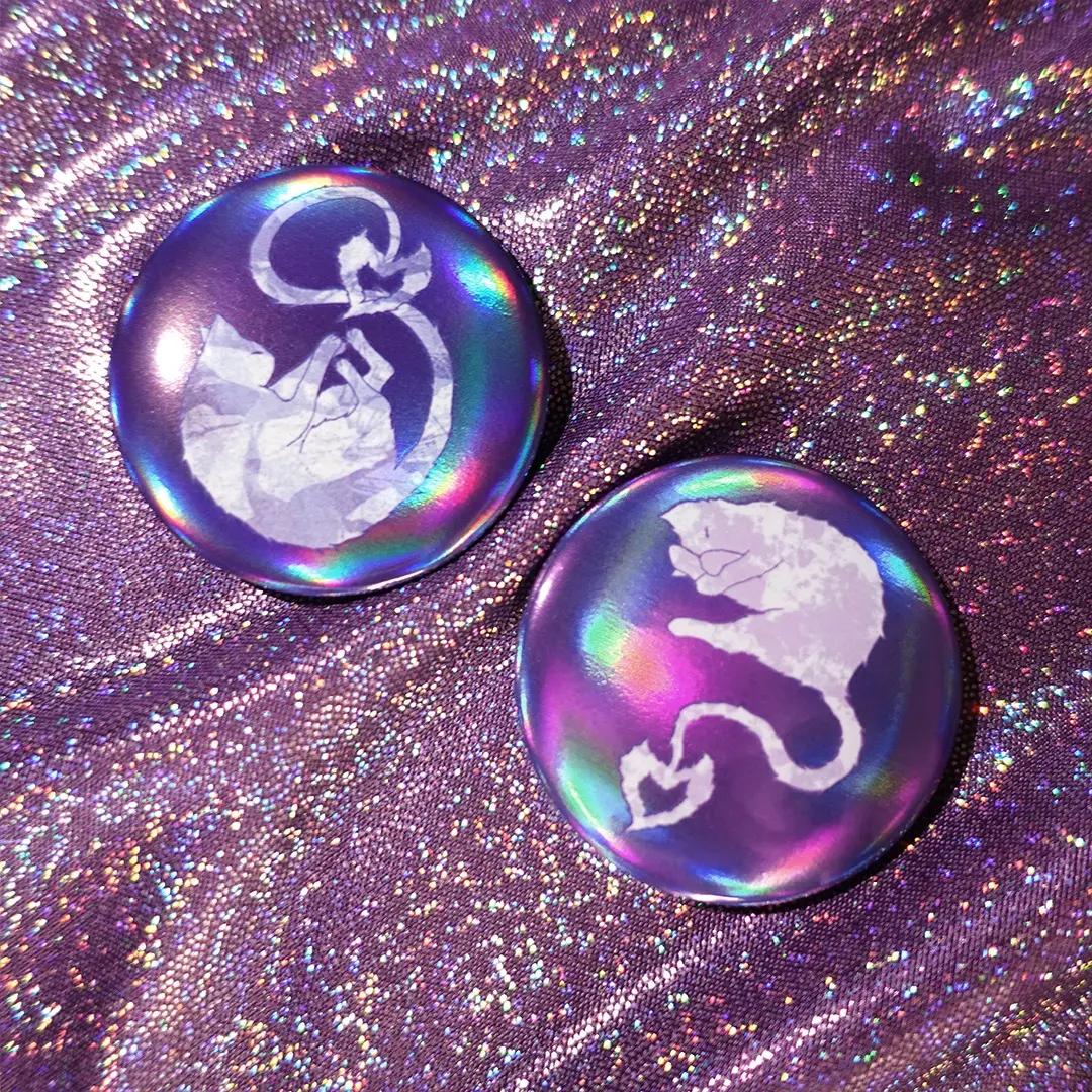 GHOZCAT 彩虹雷射胸章