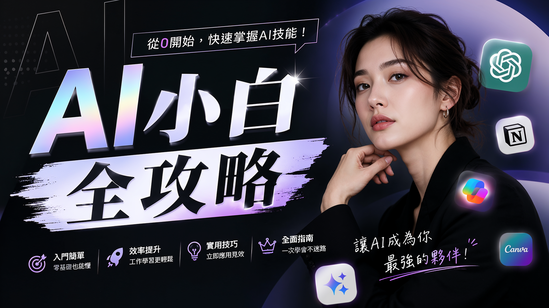 AI廣告教學 | AI短劇教學 | AI網紅教學|