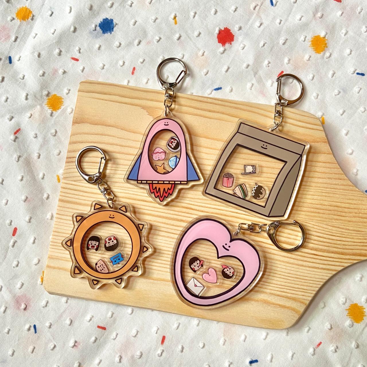 CHIH HSIN 小寧 搖搖壓克力吊飾