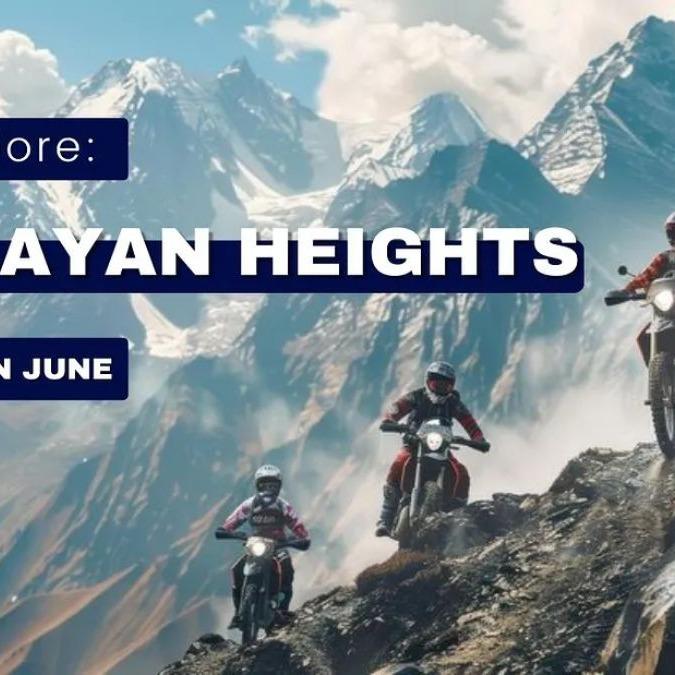 Solo No More: Join the Himalayan Heights Group Ride in June