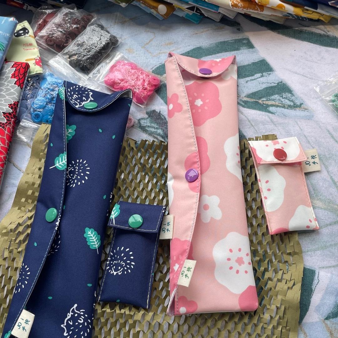 ❄️ 宜！蘭人市集｜蘇澳場 ❄️ 環保餐具乾濕分離收納袋。