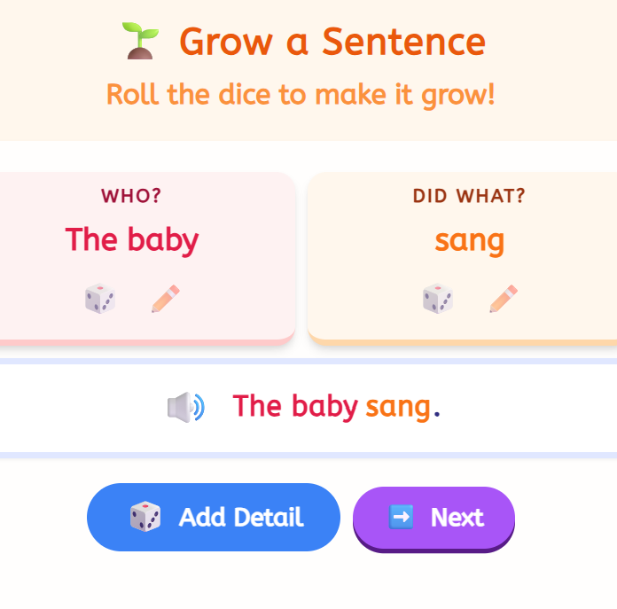 Grow a Sentence